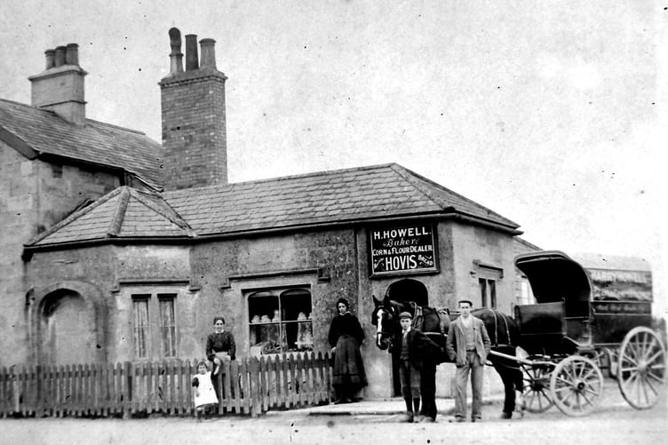 Mystery Photograph Howell's Bakery, Old Toll House, Peasedown St John