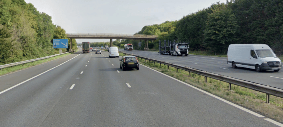 M5 closed due to flooding after heavy downpours in Somerset