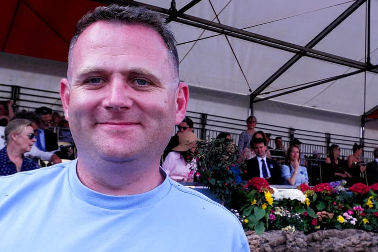 Chris Ruddick at the Royal Box