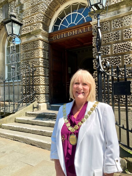  Cllr Karen Walker is the new Chairwoman of Bath & North East Somerset Council.