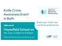 Knife crime awareness seminar in Bath aims to support parents