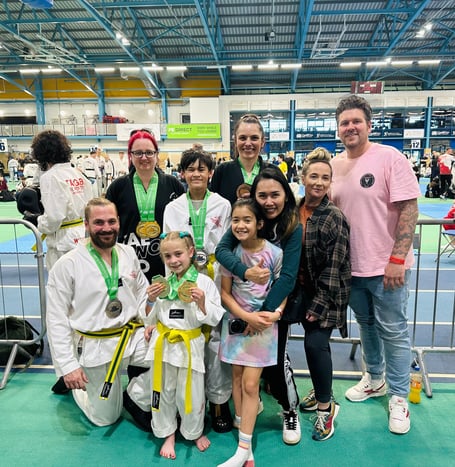 Midsomer Norton TAGB Tae Kwon-Do club had 6 students competing in a variety of events