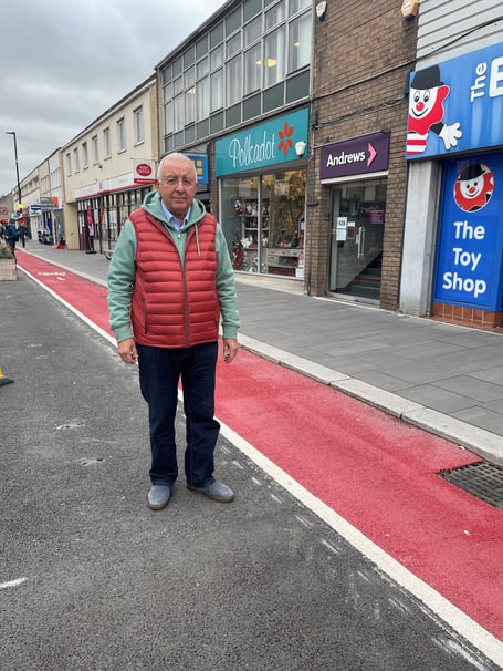 Councillor Alan Hale as quit the Conservative Party after 17 years