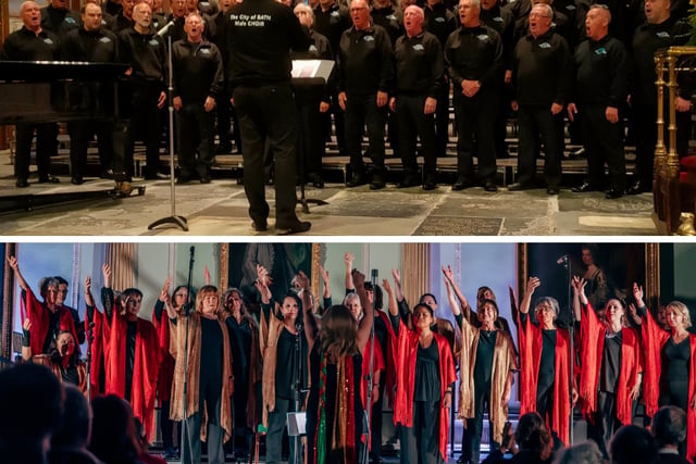 City of Bath Male Choir and Jane Lilley Singers perform joint concert