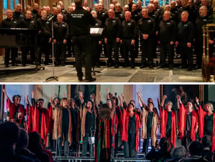City of Bath Male Choir and Jane Lilley Singers perform joint concert