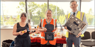 Creative fun helps share recycling message with young pupils
