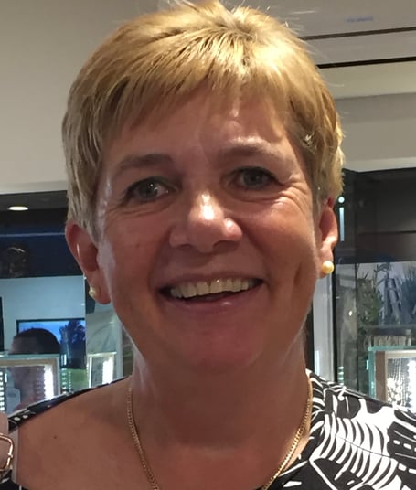 Ladies captain elect Louise Scott