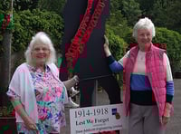 Chewton Medip WI members create special poppies for D Day