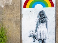 NRPS explore art and history on Glastonbury mural trail adventure