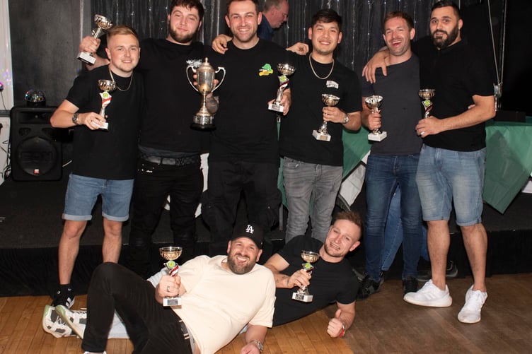 Division One winners - The Shed Potters