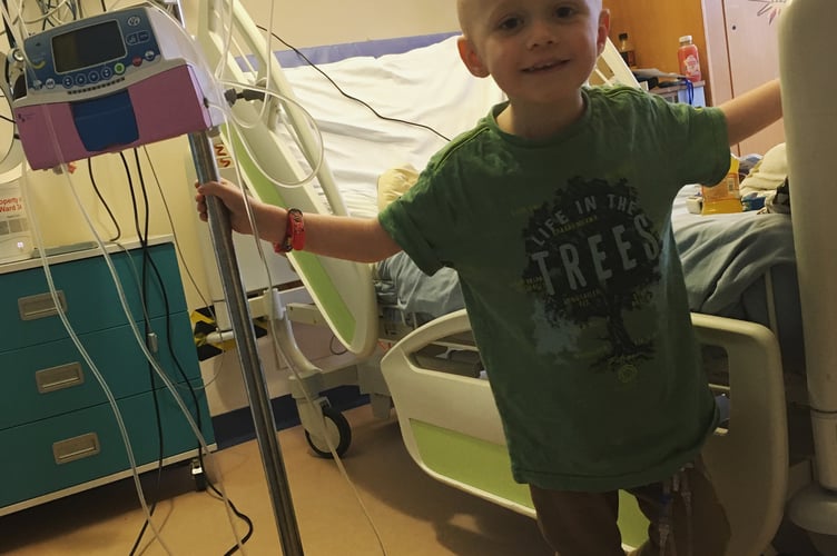  5 year-old Jack has been diagnosed with stage 4 cancer.