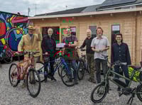 Volunteers living 'dream' over success of 'community' bike project 