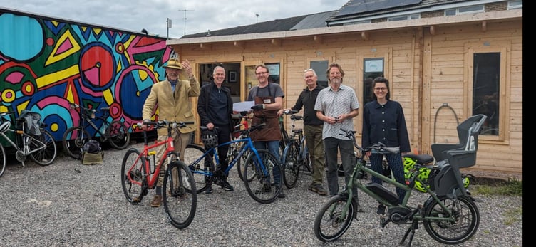 Frome Community Bike Project was launched by Emma Parker, 46, and a small band of volunteers 18 months ago, and the venture is going from strength to strength.