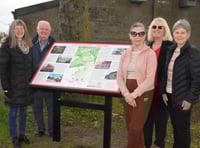 Writhlington History Group unveil village heritage board