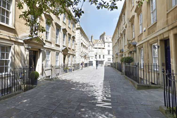 North Parade Buildings, in Bath