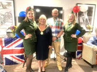 Chair of B&NES visits Bath care home for D-Day Celebrations