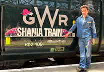 All aboard! GWR unveil 'Shania Train' headed to Glastonbury festival