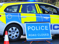 Updates as road closed following serious crash involving moped and van