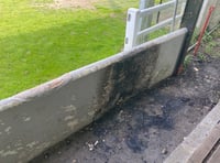 Football club avoids 'absolute carnage' after deliberate fire