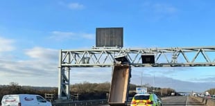 M5 tipper lorry driver who crashed into gantry convicted