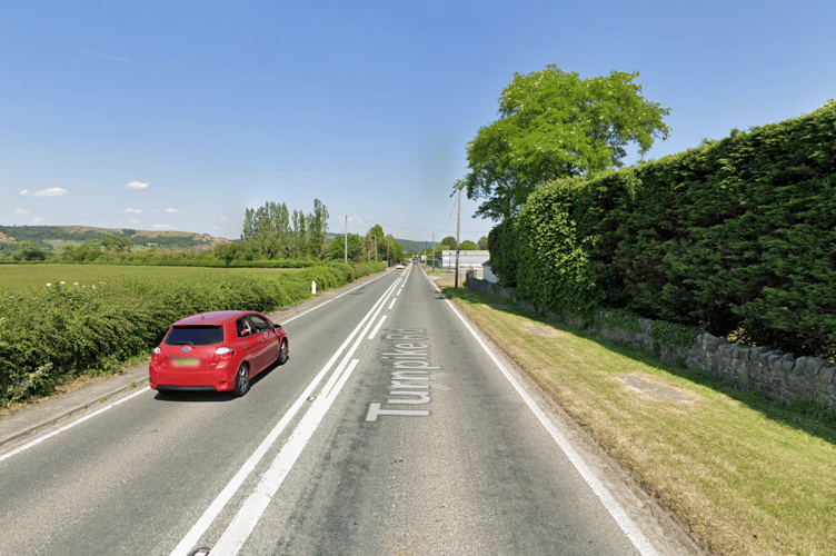A stretch of the A38 near Axbridge (Google Maps)