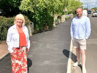Peasedown pavements receive £42,000 makeover