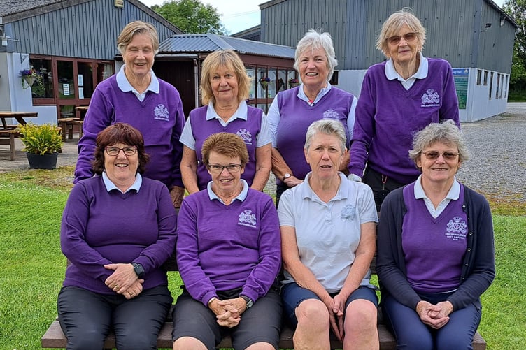 Orchardleigh Roger's Cup team after their victory at Wheathill.