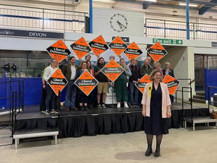 Celebrating one year as Frome and East Somerset MP