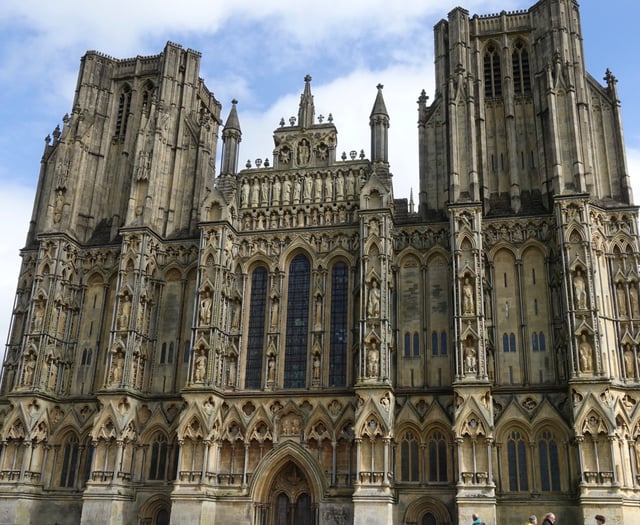 New interactive light show to illuminate Wells Cathedral this winter