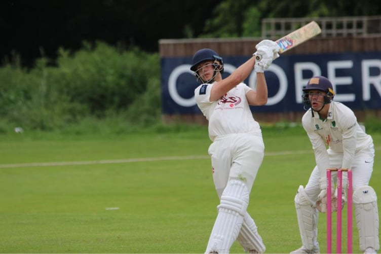 James Matravers who scored 65 and claimed two wickets for Somerset Under 18s in their victory over Dorset