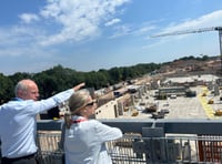 Bath MP visits Bristol Airport as summer holidays begin