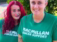 Somer Valley House team take on 100-mile challenge for Macmillan
