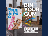 Chewing Gum Task Force funding will tackle Midsomer Norton littering
