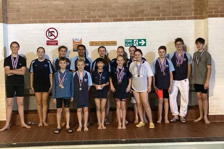 Norton Radstock Swimming Club's successful members