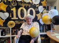 Frome resident celebrates 100th birthday!
