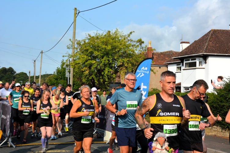 Start of the 10km