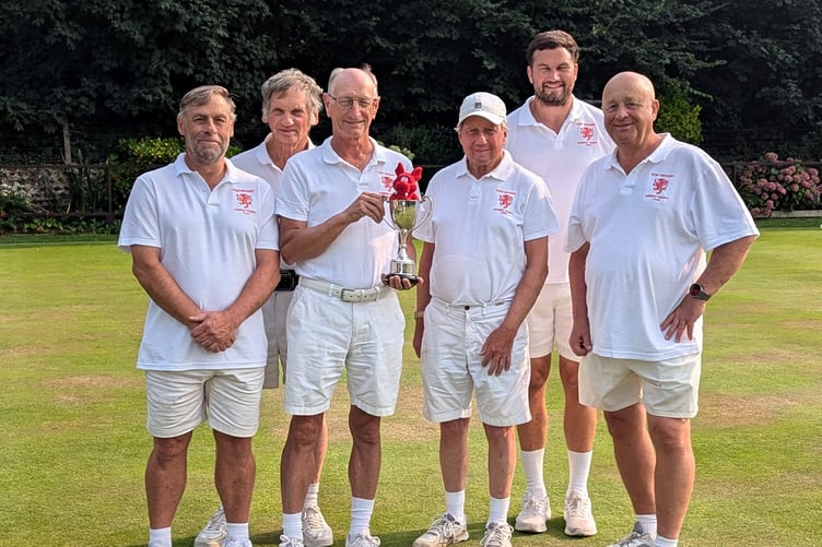Somerset's victorious croquet side
