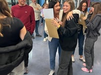 Writhlington School celebrates "fantastic" GCSE results