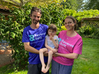 Couple take on 100km challenge to raise funds for Reverse Rett