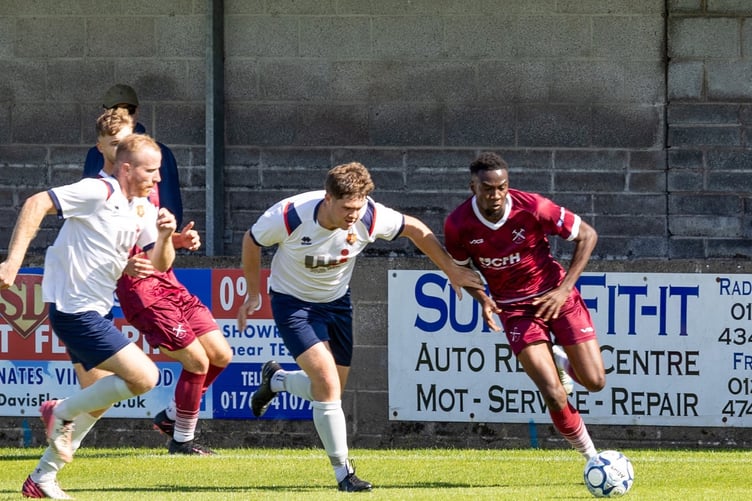 Action against Wellington the previous Saturday