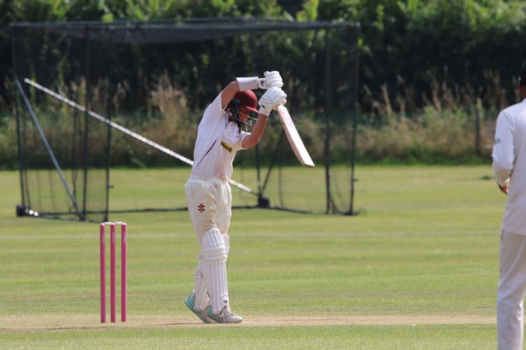 Bertie Michael - who hit 96 for Somerset Under 16s