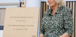 HRH Queen Camilla 'congratulates' NHS while opening new cancer centre