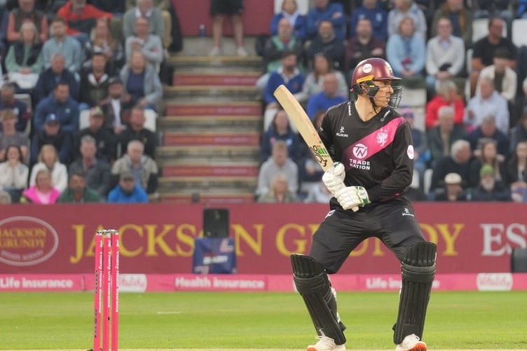 Tom Banton - scored 75 for Somerset