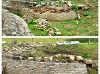 Restoration of coal canal in Paulton building a head of steam