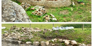 Restoration of coal canal in Paulton building a head of steam