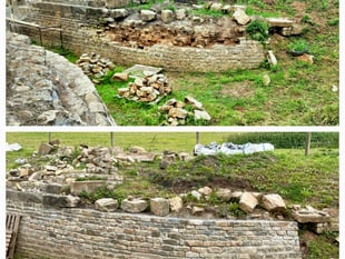 Restoration of coal canal in Paulton building a head of steam