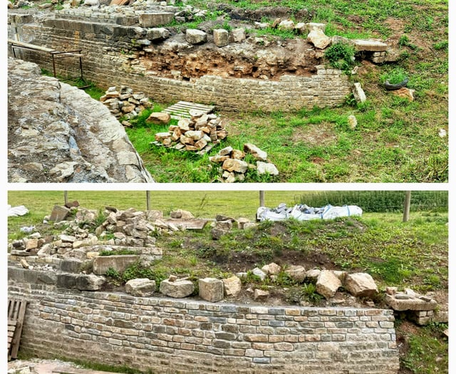 Restoration of coal canal in Paulton building a head of steam
