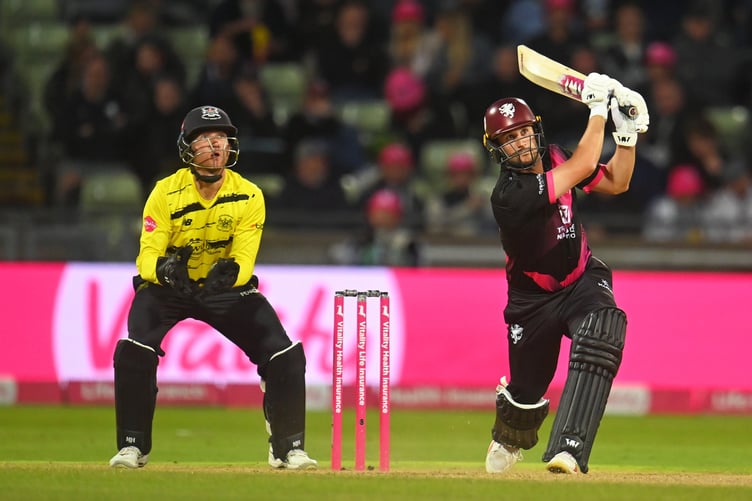 Lewis Gregory - hit 53 for Somerset in the final