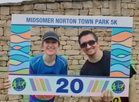 Church Runners celebrate 25th free timed run at Midsomer Norton park