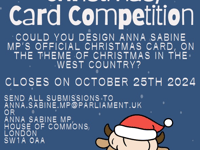 MP launches Christmas card competition for local kids